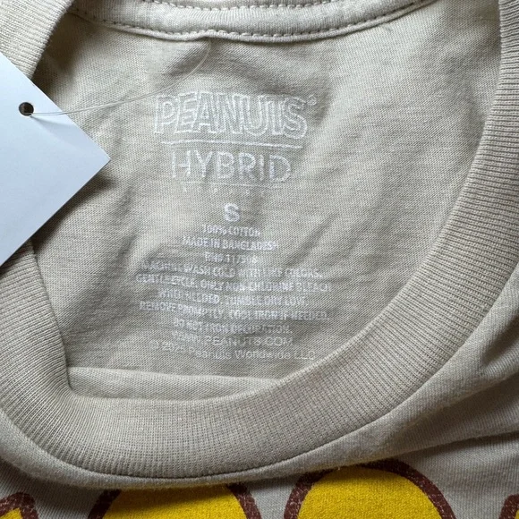 Peanuts Snoopy "Ride 'Em Cowboy" T‑Shirt - Cream - Picture 4 of 4